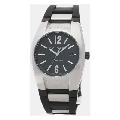 Bvlgari Black Stainless Steel Ergon EG40BSVD Automatic Men's Wristwatch mm