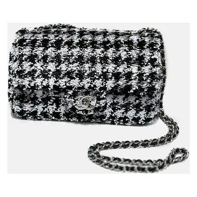 Chanel black and white 24A mini bag