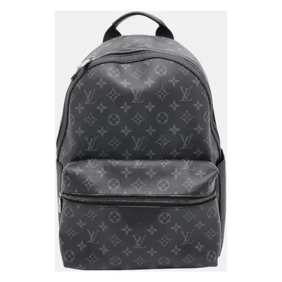 Louis Vuitton Noir Monogram Eclipse MM Discovery Backpack