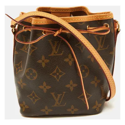 Louis Vuitton Monogram Canvas Nano Noe Bag