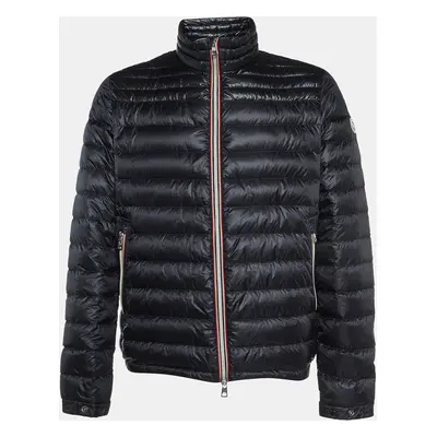 Moncler Black Nylon Daniel Quilted Down Jacket