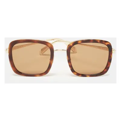 Celine Tortoise Brown/Gold CL40202U Square Sunglasses