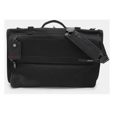 TUMI Black Nylon Tri Fold Garment Luggage Travel Bag