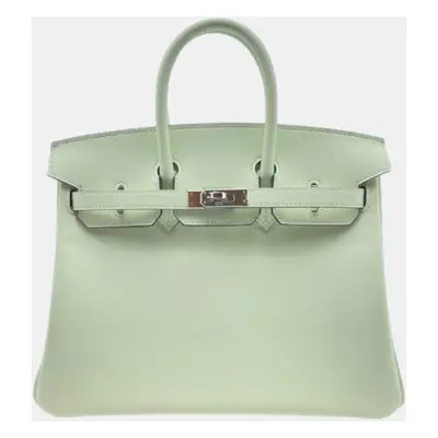 Hermes Vert Fizz Swift Leather Birkin Bag