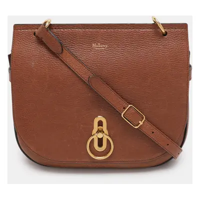 Mulberry Brown Leather Amberley Shoulder Bag