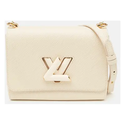 Louis Vuitton Cream Epi Leather Twist MM Bag