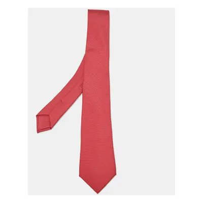 Hermès Red Silk Slim Tie