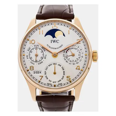 Pre-Owned IWC Portuguese Perpetual Calendar IW5022-13 mm