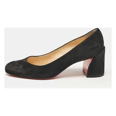 Christian Louboutin Black Suede Miss Sab Pumps Size