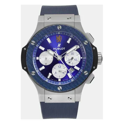 Hublot Blue Stainless Steel Big Bang Chelsea Football Club 301.SY.7129.LR.CFC17 Automatic Men's 