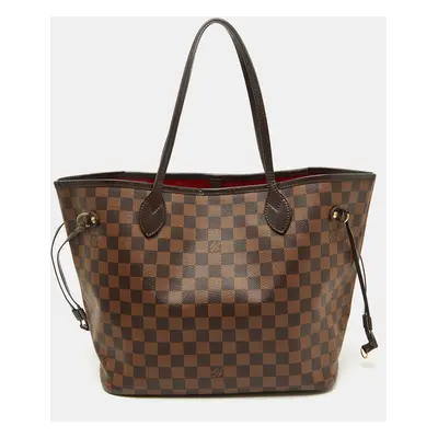 Louis Vuitton Damier Ebene Canvas Neverfull MM Bag