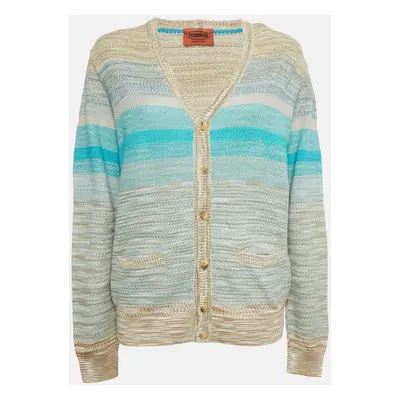 Missoni Multicolor Patterned Knit Cardigan