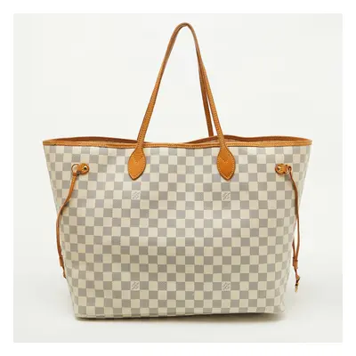 Louis Vuitton Damier Azur Canvas Neverfull GM Bag