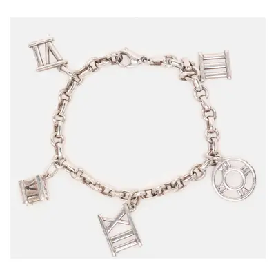 Tiffany & Co. Sterling Silver Atlas Charms Bracelet