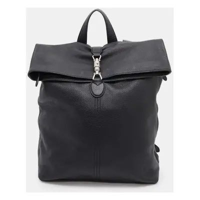 Gucci Black Leather Jackie Backpack