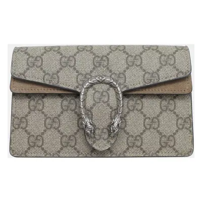 Gucci GG Supreme Super Mini Dionysus Shoulder Bag