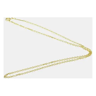 Cartier 18K Yellow Gold Chain Necklace