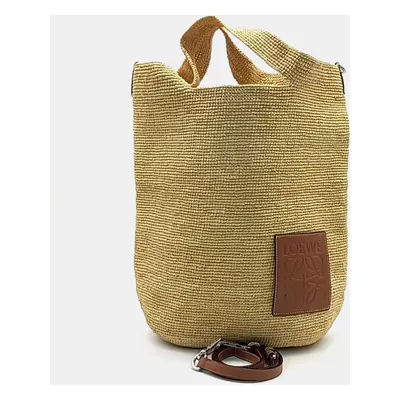 Loewe Raffia Slit Bag