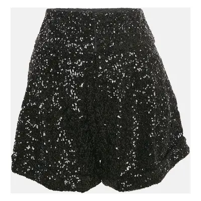 Isabel Marant Black Sequin Shorts