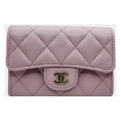 Chanel Classic Cardholder in Caviar with GHW