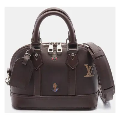 Louis Vuitton Brown Multicolor Leather Alma Henry Taylor Handbag