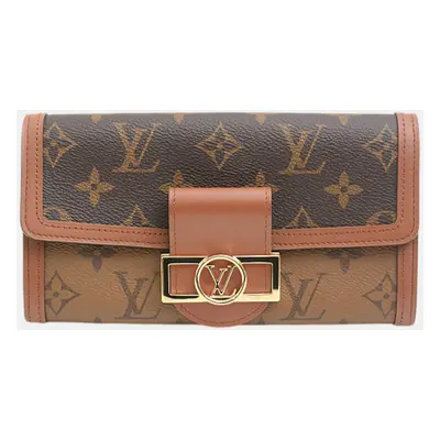 Louis Vuitton Brown Monogram Canvas Sarah Dauphine Wallet