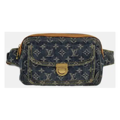 Louis Vuitton Blue Monogram Denim Bum Bag Waist Pouch