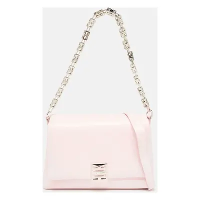 Givenchy Pink Embossed Leather 4G Shoulder Bag