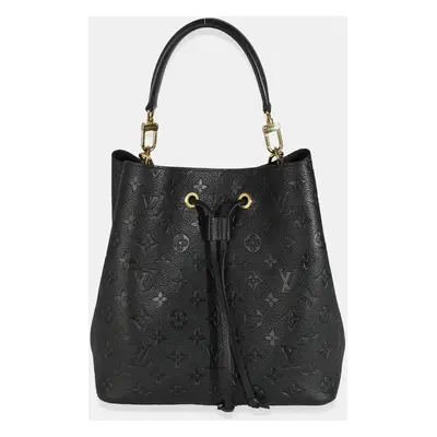 Louis Vuitton Black Monogram Empreinte Neonoe MM