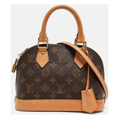 Louis Vuitton Monogram Canvas Alma BB Bag