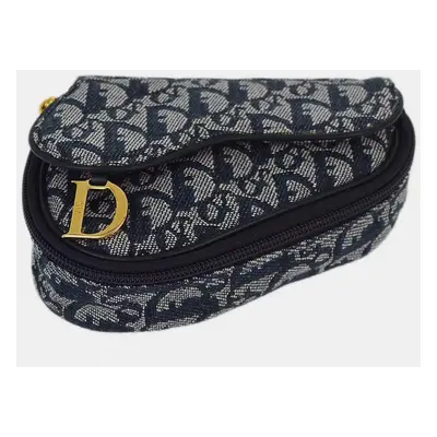 Dior Trotter Canvas Saddle Pouch Bag