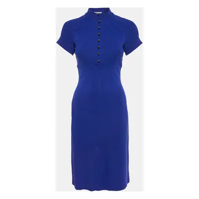 Diane Von Furstenberg Royal Blue Jersey Dizzy Dress