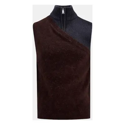 Fendi Multicolor Alpaca And Wool Vest