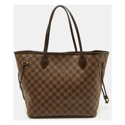 Louis Vuitton Damier Ebene Canvas Neverfull MM Bag