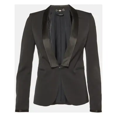 Gucci Black Wool Tuxedo Blazer