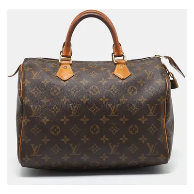 Louis Vuitton Monogram Canvas Speedy Bag