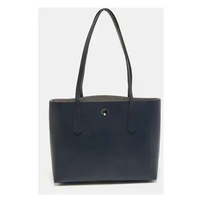 Kate Spade Navy Blue Leather Molly Tote