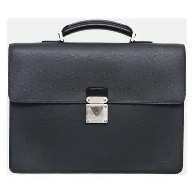 Louis Vuitton Black Taiga Leather Laguito Briefcase