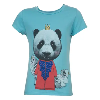 Little Marc Jacobs Blue Graphic Print Short Sleeve T Shirt