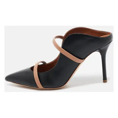 Malone Souliers Black/Brown Leather Maureen Mules Size