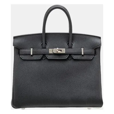 Hermes Black Togo Leather Birkin Bag