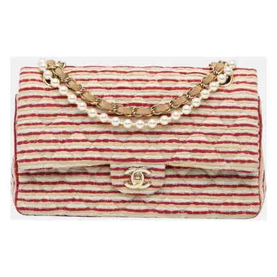 Chanel Multicolor Medium Classic Jersey Coco Sailor Double Flap