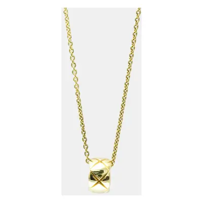 Chanel 18K Yellow Gold Coco Crush Necklace