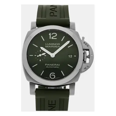 Pre-Owned Panerai Luminor Quaranta Verde Militare mm