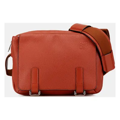 Loewe Orange Military Messenger Bag