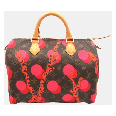 Louis Vuitton Orange Monogram La Mage PVC Coated Canvas Speedy Handbag