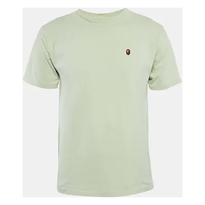 A Bathing Ape Green Cotton Crew Neck T-Shirt