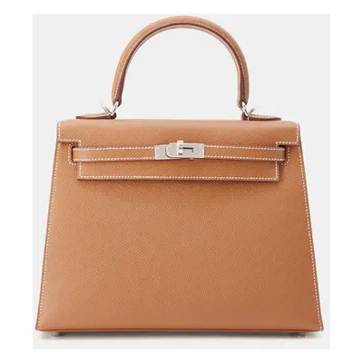 Hermes Gold Epsom Kelly Sellier Bag