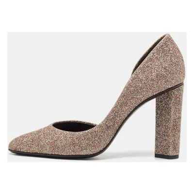 Pierre Hardy Multicolor Glitter D'orsay Pumps Size