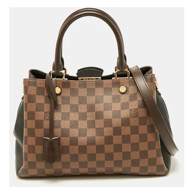 Louis Vuitton Black Damier Ebene Canvas Brittany Bag